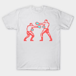 Boxing Men Pixel CGA Palette T-Shirt